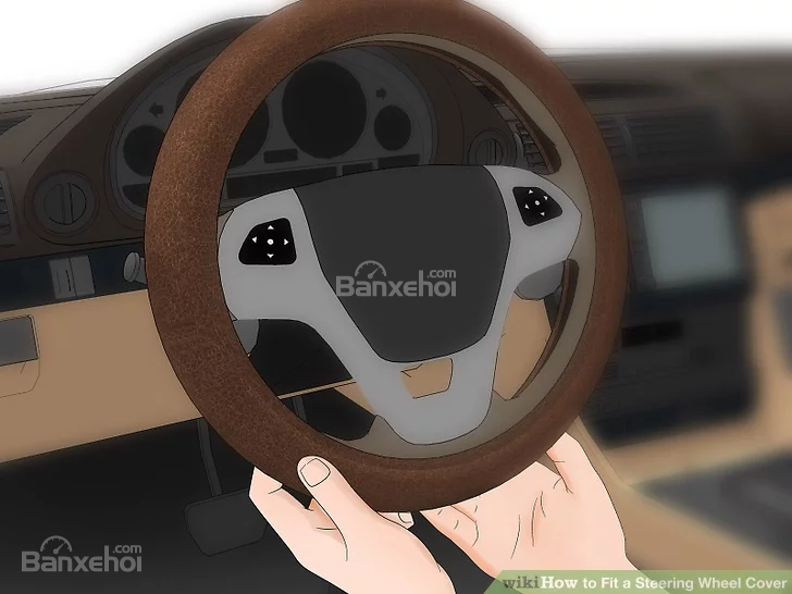 Hướng dẫn chi tiết cách bọc vô-lăng ô tô - bọc - 3