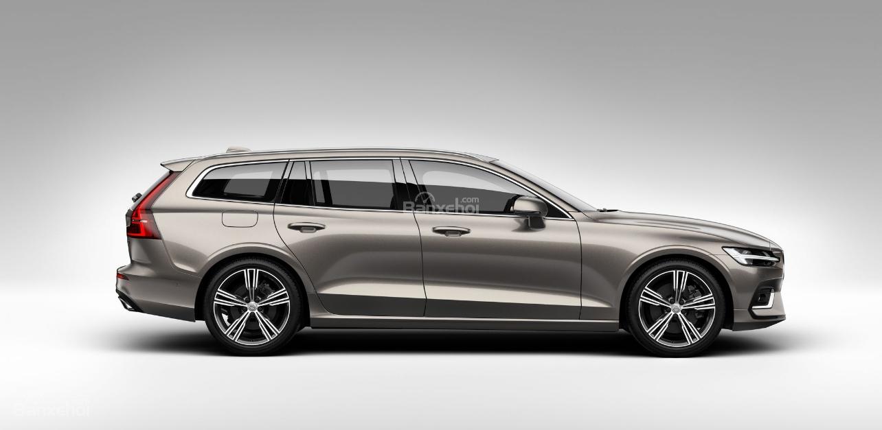 Đánh giá xe Volvo V60 2019 về thiết kế đầu xe.