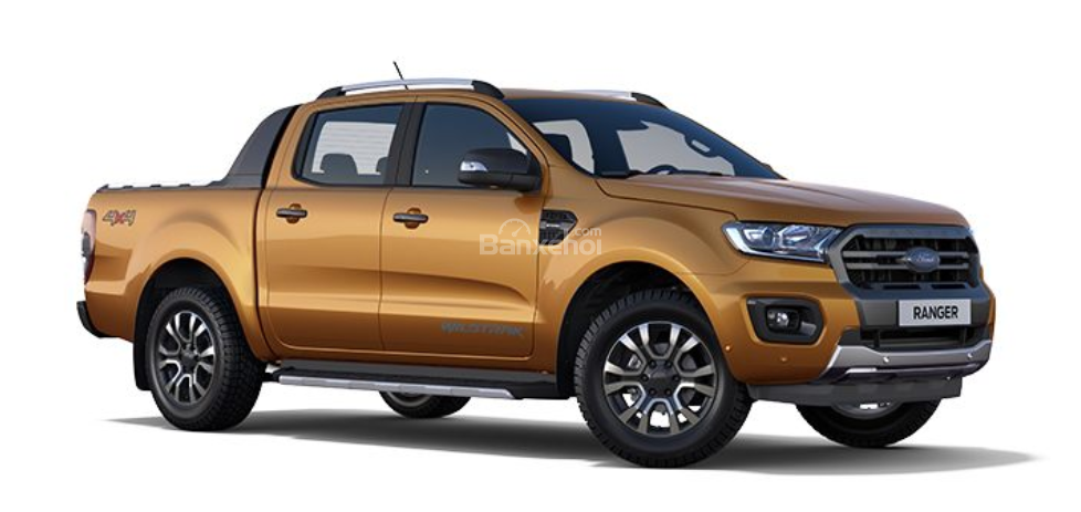 Tùy chọn màu sắc ngoại thất của Ford Ranger 2019.