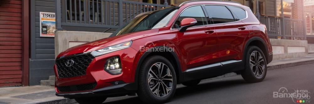 Hàng hot Hyundai Santa Fe 2019 đạt đánh giá an toàn cao nhất - 1