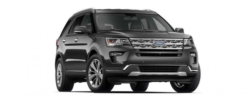 Đánh giá xe Ford Explorer 2019: Màu ngoại thất ghi.