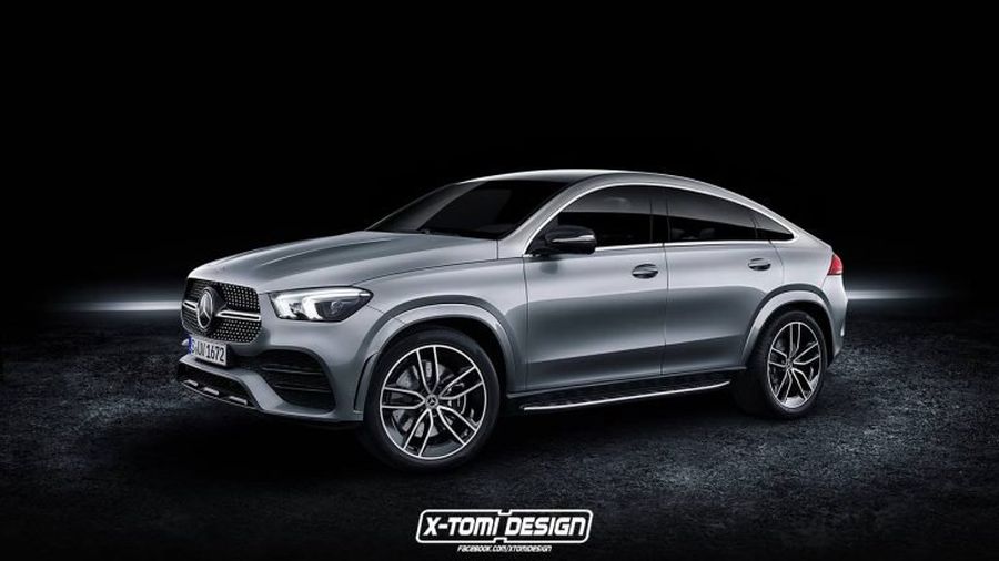 Xem trước thiết kế của Mercedes GLE Coupe 2020 nhờ tay X-Tomi Design.