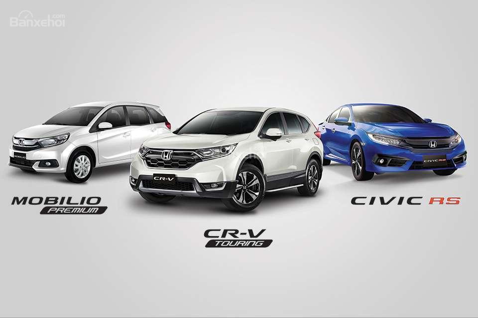 Honda CR-V, Civic và Mobilio bổ sung bản thể thao - 1