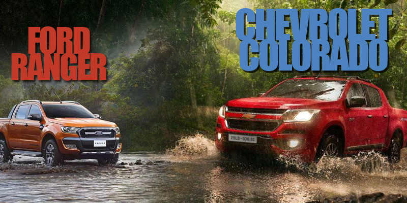 So sánh xe Chevrolet Colorado 2019 và Ford Ranger 2019: Đại chiến bán tải Mỹ.