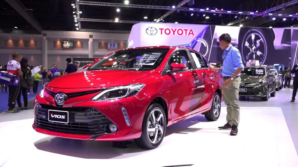 Toyota Vios với phiên bản mới đã dành vị trí dẫn đầu BXH tháng 9/2018.