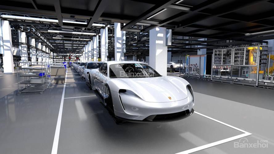Porsche Taycan EV tiết lộ quá trình sản xuất - 1