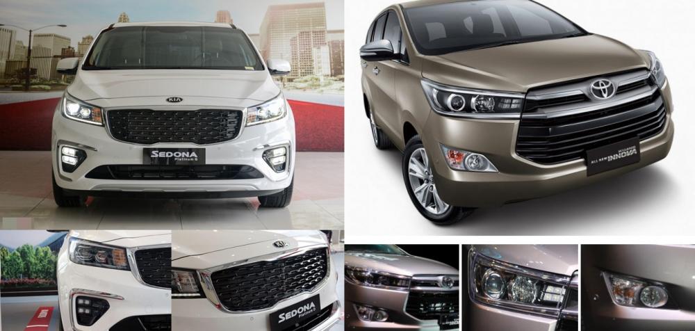 Xe đa dụng 7 chỗ, chọn Toyota Innova 2018 hay Kia Sedona 2019 mới? 1.