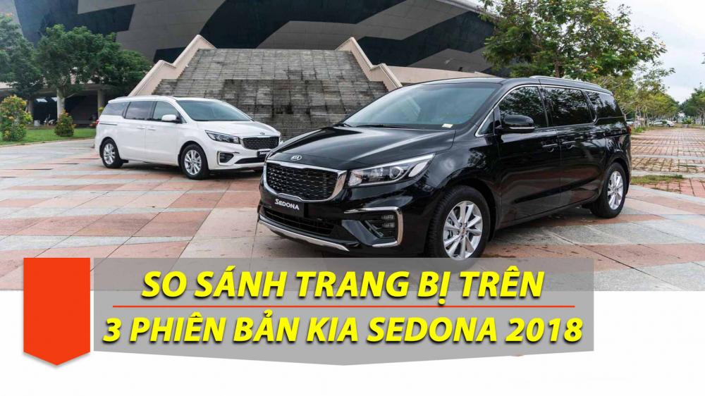 Trang bị trên 3 phiên bản của Kia Sedona 2019 có gì khác nhau? 1