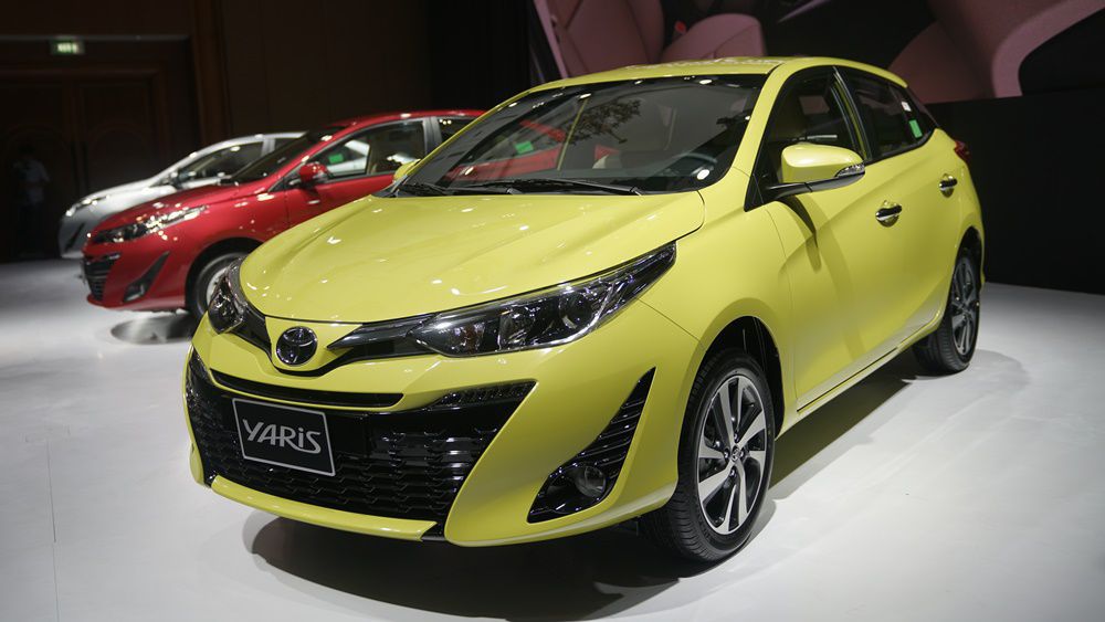 Giá xe Toyota Yaris mới nhất khởi điểm từ 650 triệu đồng..