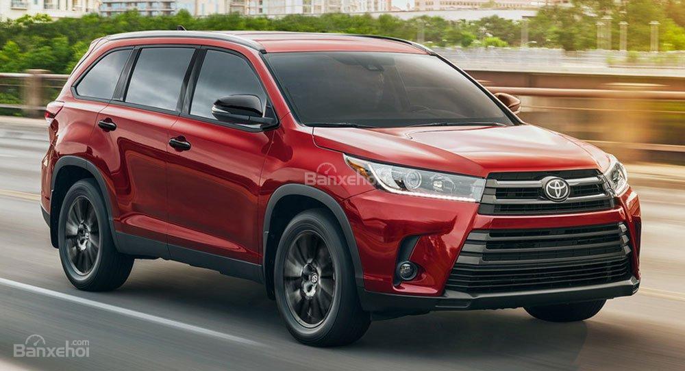 Toyota Highlander Nightshade Edition.