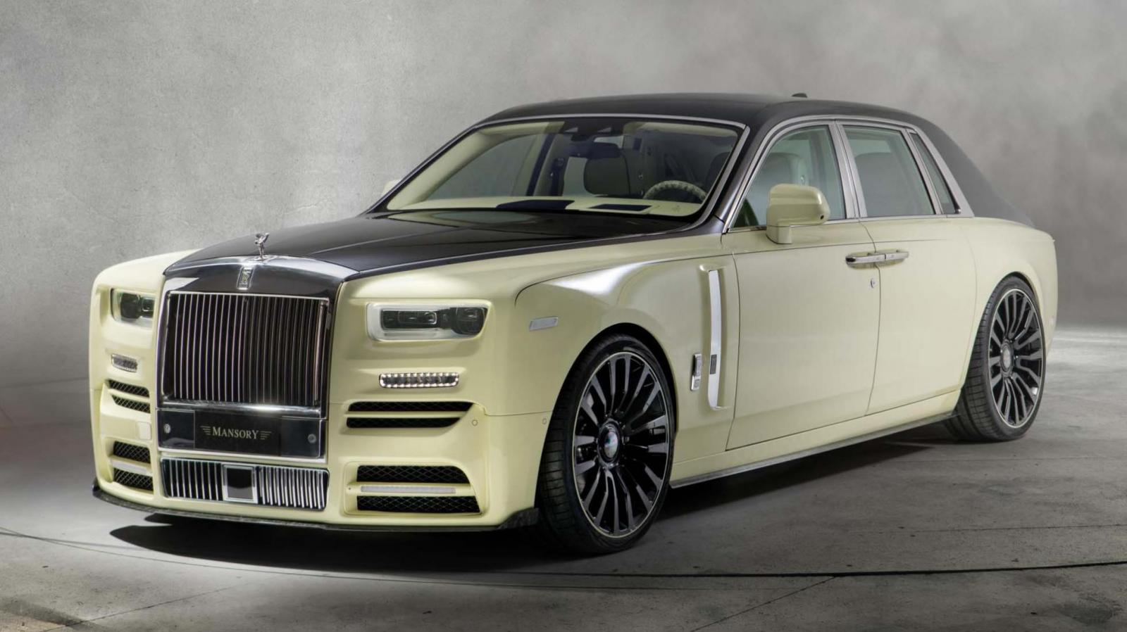 Xế sang Rolls-Royce Phantom "lên đời" nhờ hãng độ Mansory a1