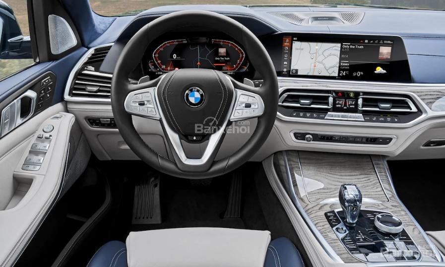 Đánh giá xe BMW X7 2019 về trang bị tiện nghi
