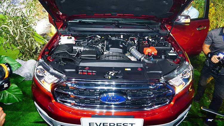 So sánh xe Nissan Terra 2019 và Ford Everest 2019 về động cơ 3