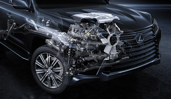 So sánh Lexus LX 570 2018 và Mercedes-Benz GLS 2018 về động cơ 1...