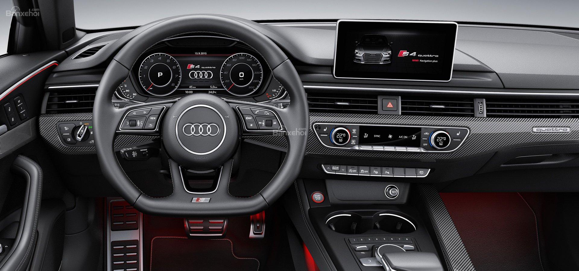 Nội thất Audi S4.