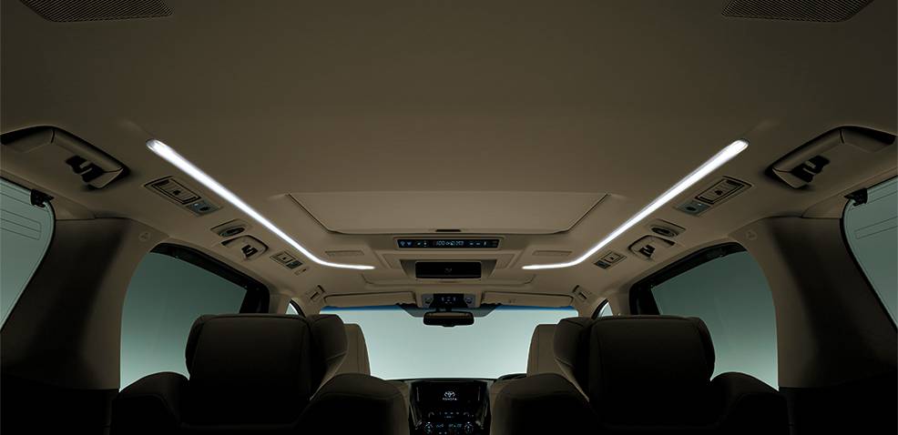 Đánh giá xe Toyota Alphard Luxury 2019: Hệ thống đèn chiếu sáng 1