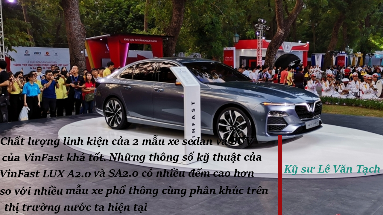 Các chuyên gia nói gì về xe ô tô mang thương hiệu Việt VinFast? 5.