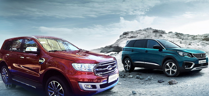 So sánh xe Peugeot 5008 2019 và Ford Everest 2019: Cùng giá 1,4 tỷ chọn SUV nào cho phải?.