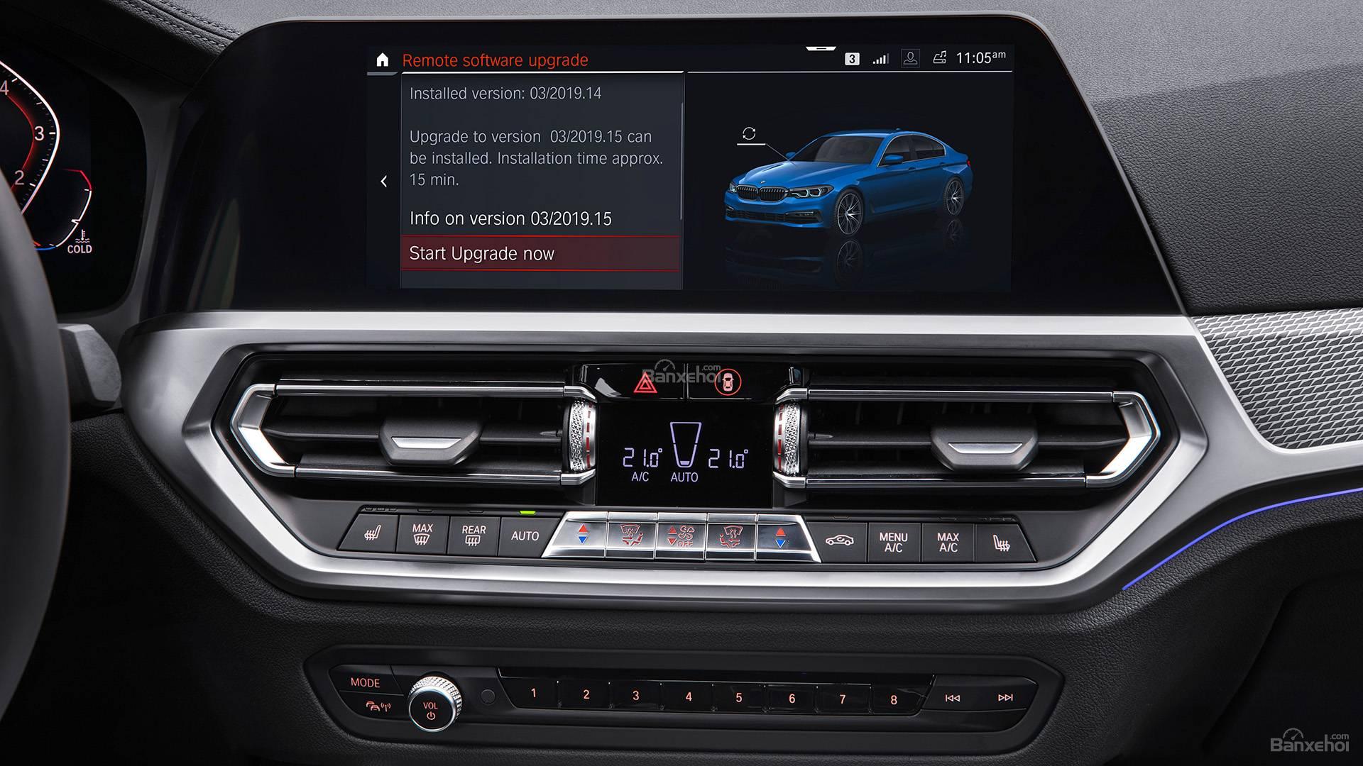 Đánh giá xe BMW 3-Series 2019 về trang bị tiện nghi.