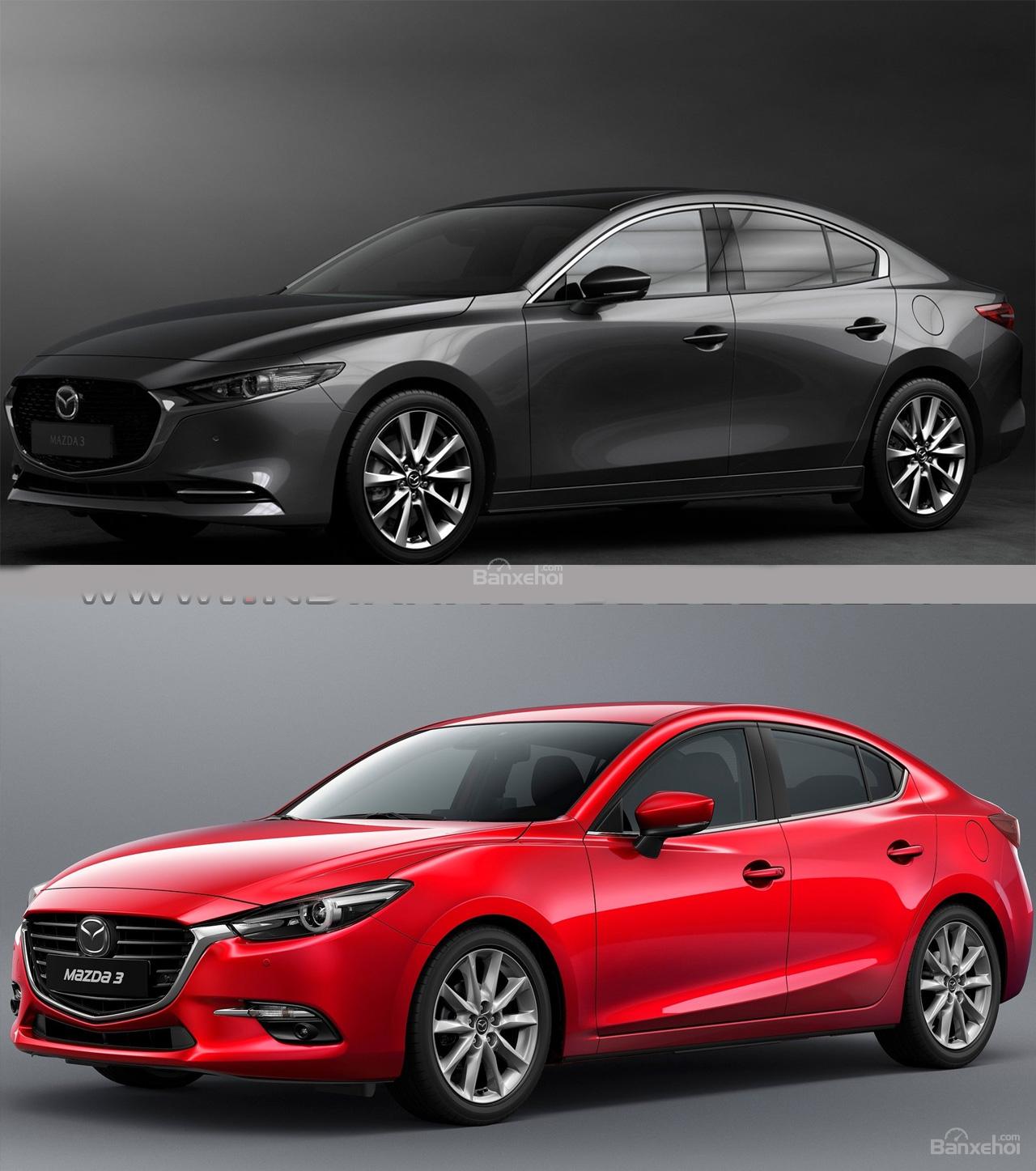 So sánh Mazda 3 2019 thế hệ mới và cũ qua hình ảnh trực quan - Ảnh 3.