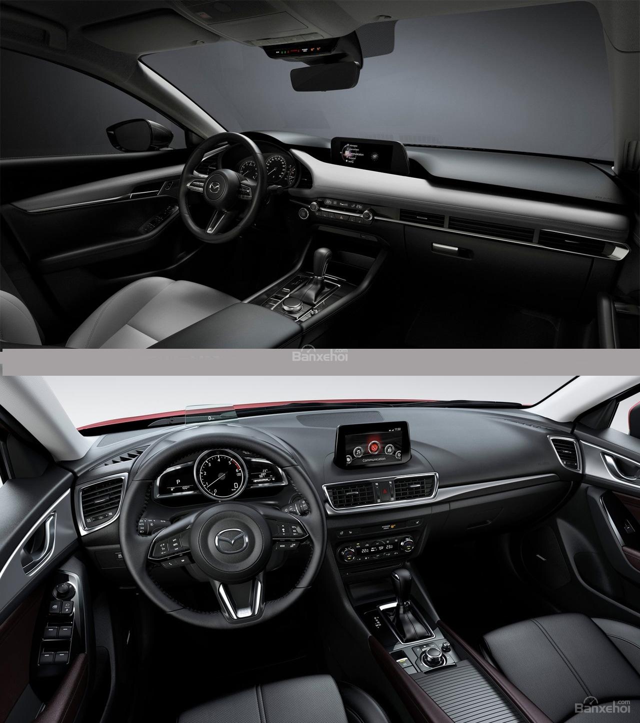 So sánh Mazda 3 2019 thế hệ mới và cũ qua hình ảnh trực quan - Ảnh 6.