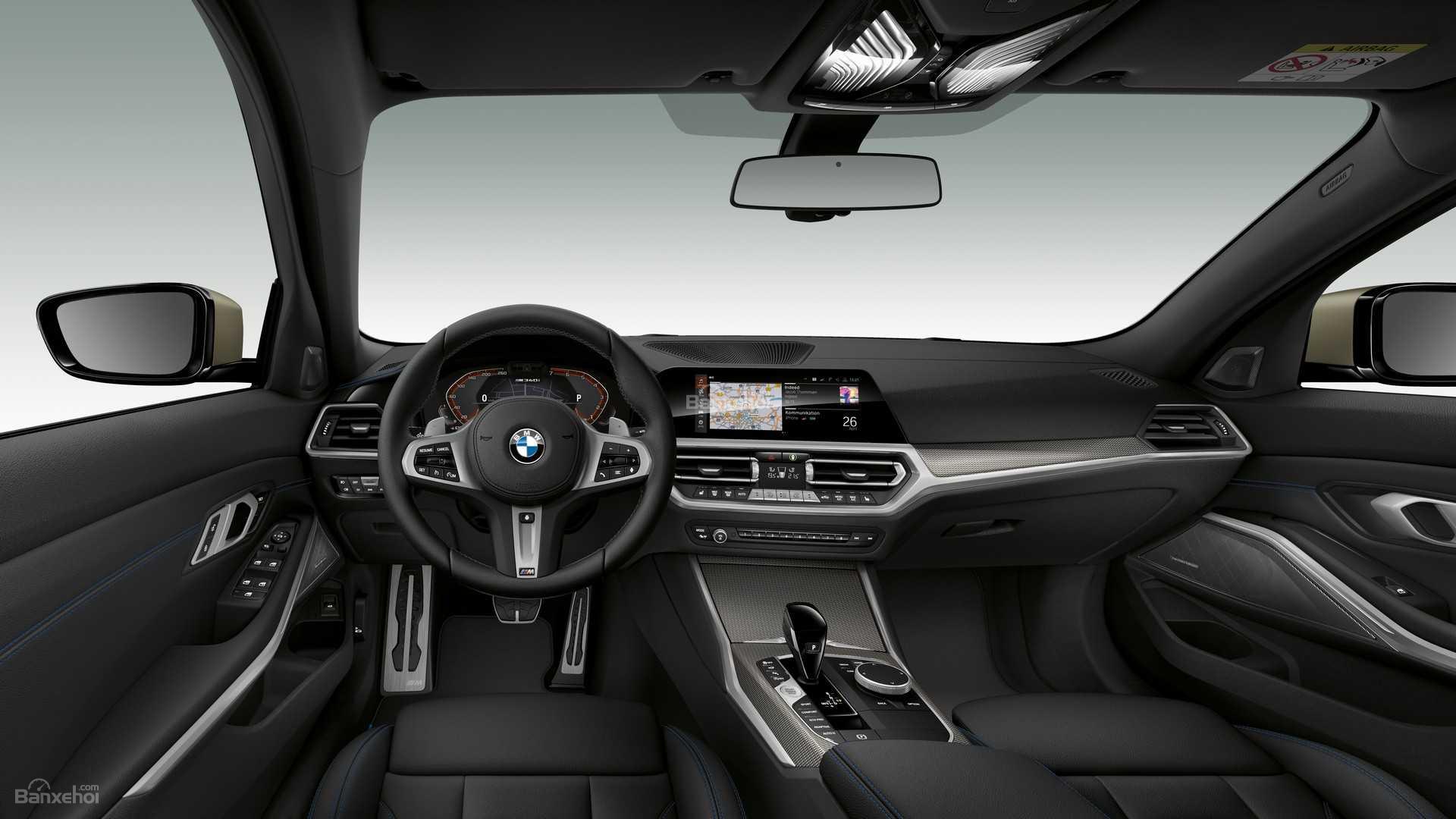 Nội thất BMW M340i 2020.