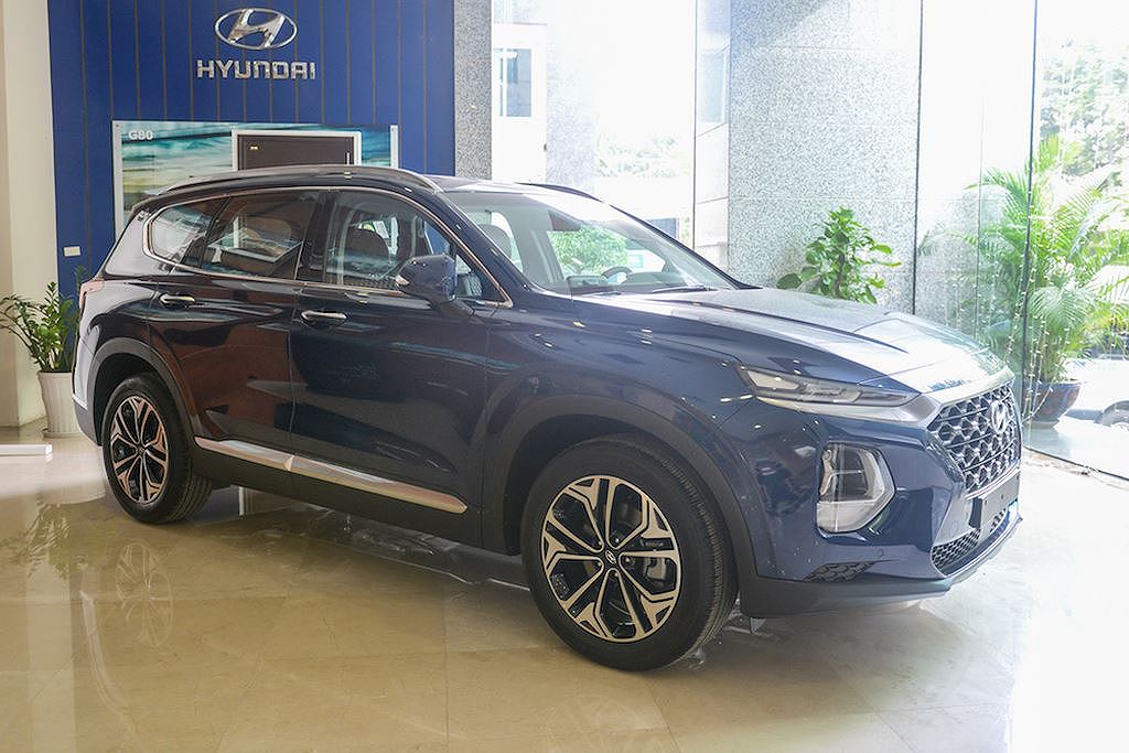  Hyundai SantaFe 2019 lăn bánh - ảnh 2.