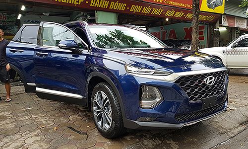  Hyundai SantaFe 2019 lăn bánh - ảnh 3.