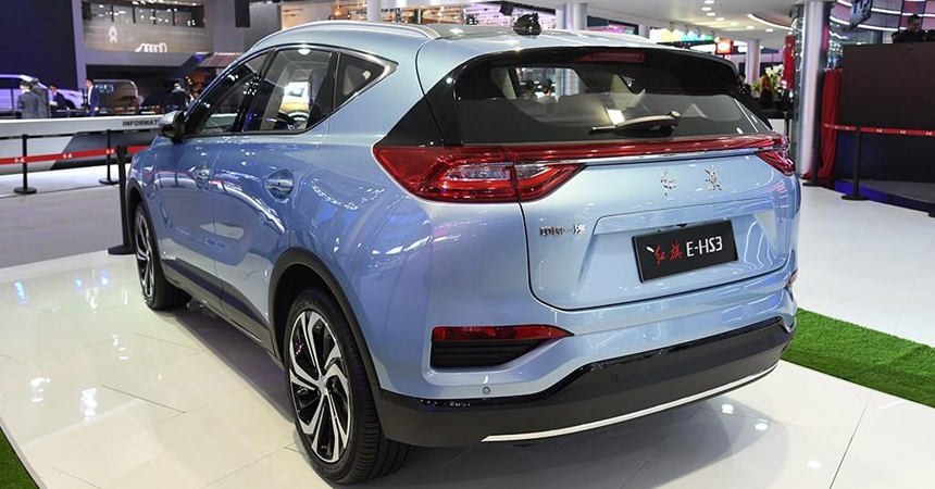 Ô tô điện cỡ nhỏ E-HS3 đầu tiên của hãng xe Hồng Kỳ xuất xưởng a10