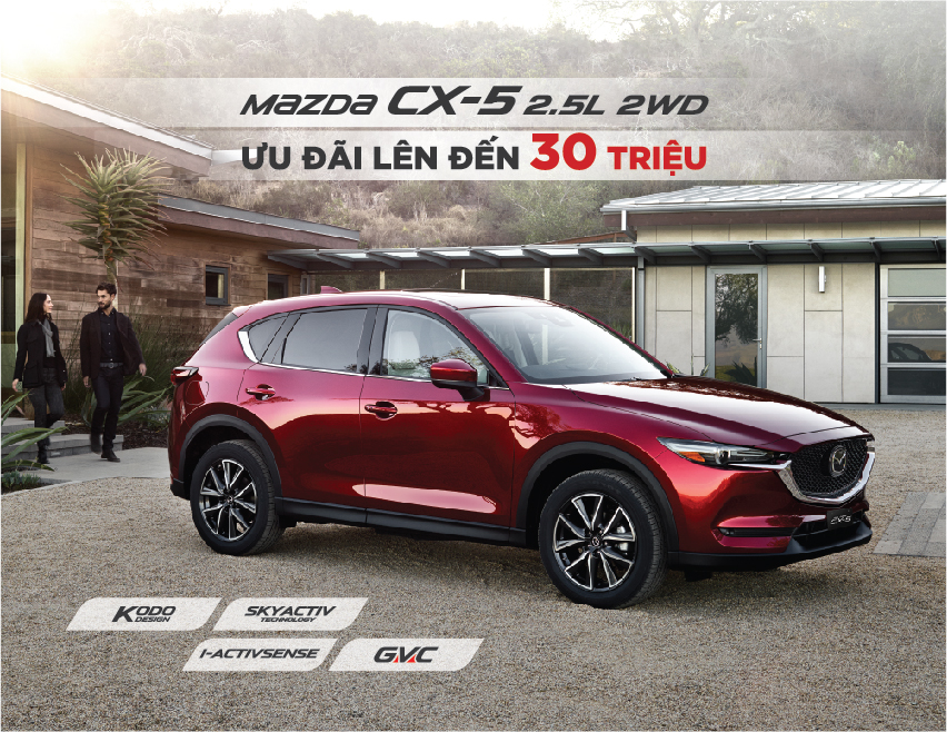 Bảng giá xe crossover tháng 1/2019 tại Việt Nam: Mazda CX-5 khuyến mại, Honda CR-V tăng giá.