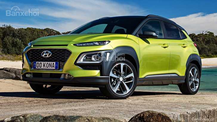 Đầu xe Hyundai Kona 2019
