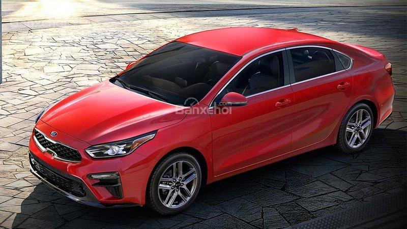 Kia Forte 2019 màu đỏ