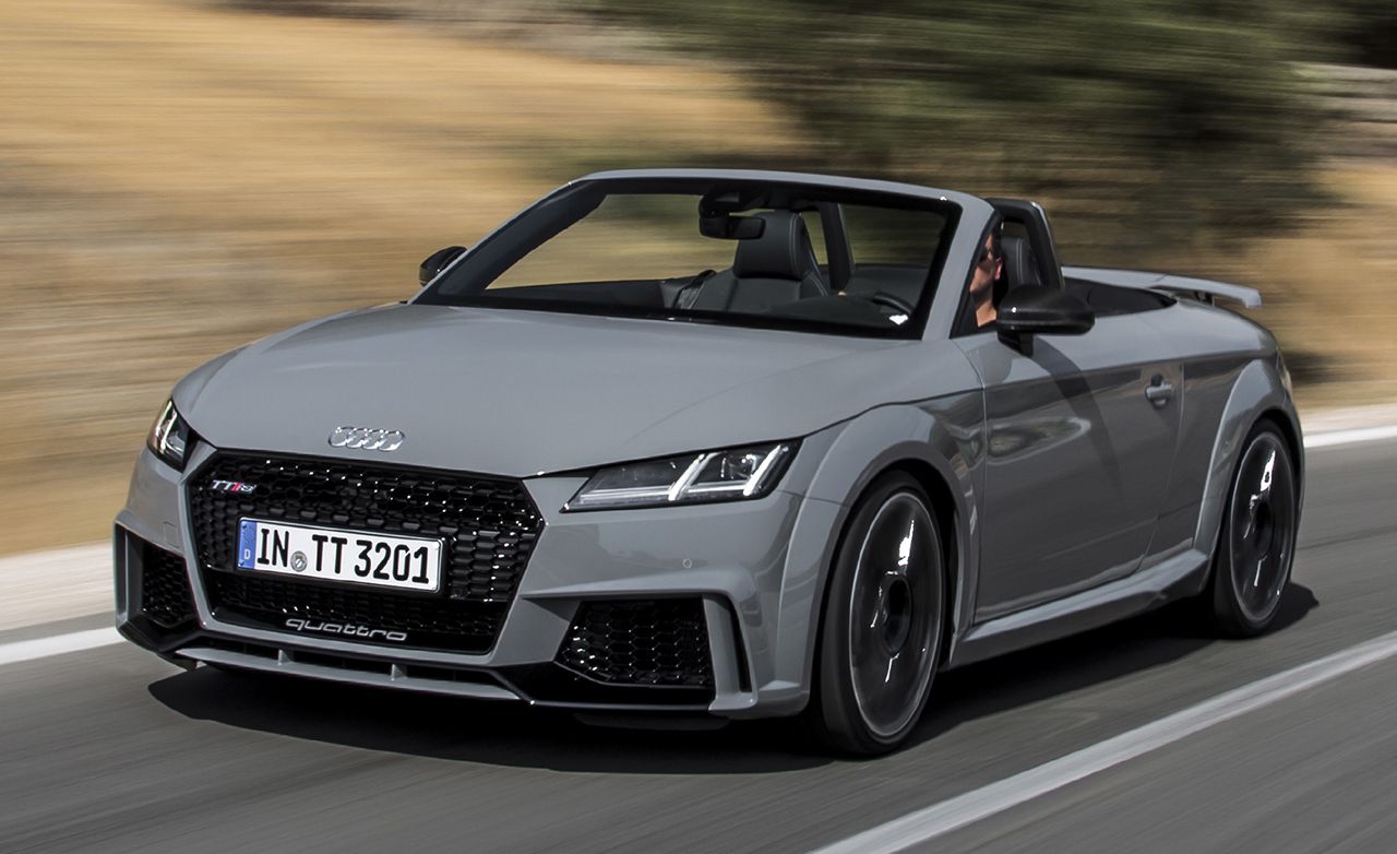 Đầu xe Audi TT Roadster 2018