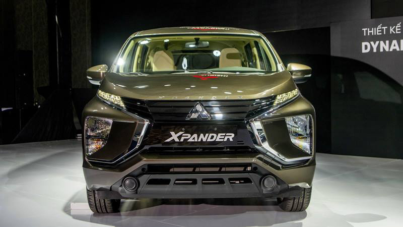 Ảnh chụp chi tiết xe Mitsubishi Xpander 2018 màu nâu