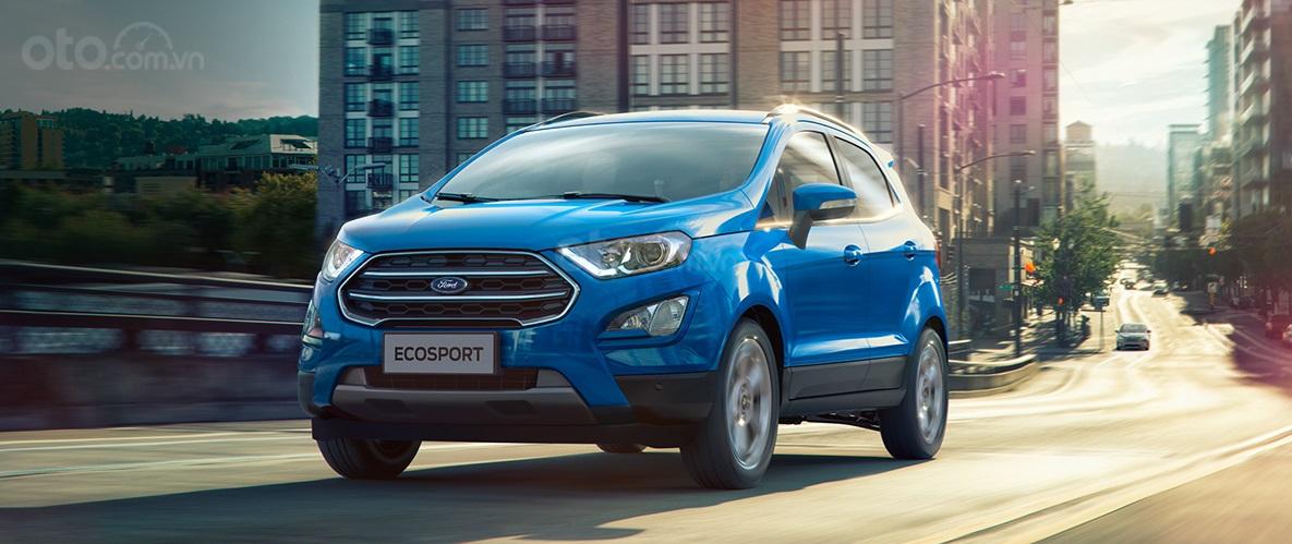Ford Ecosport màu xanh dương phiên bản 2019...