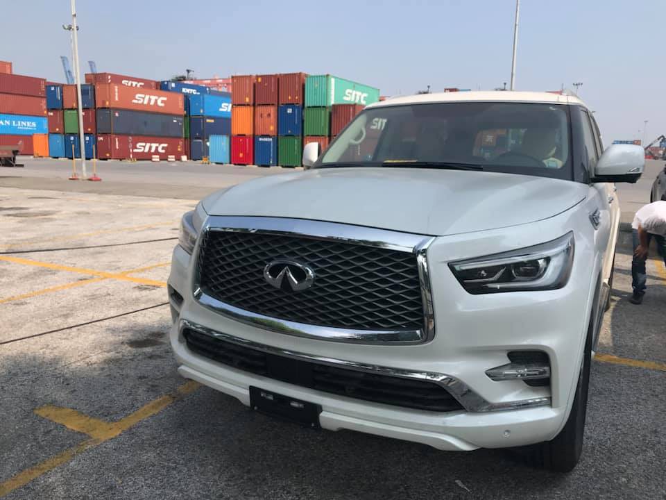 Infiniti QX80 thế hệ mới vừa cập cảng Việt Nam 1
