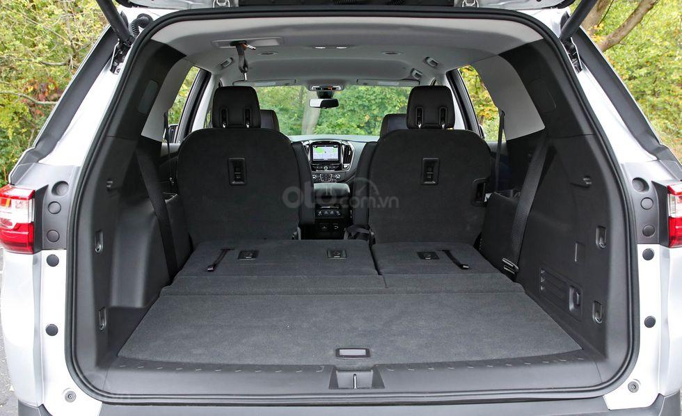 Khoang hành lý của xe Chevrolet Traverse 2019