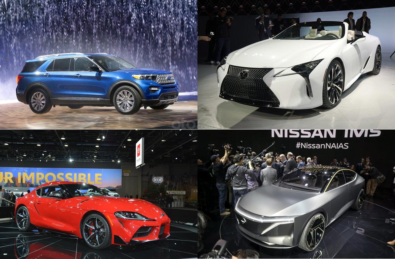 Ford Explorer, Toyota Supra, Infiniti IMS, Lexus LC Convertible