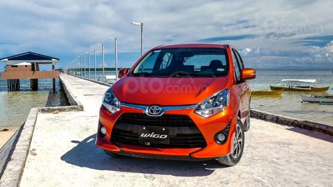 Toyota Wigo màu cam phiên bản 2019...