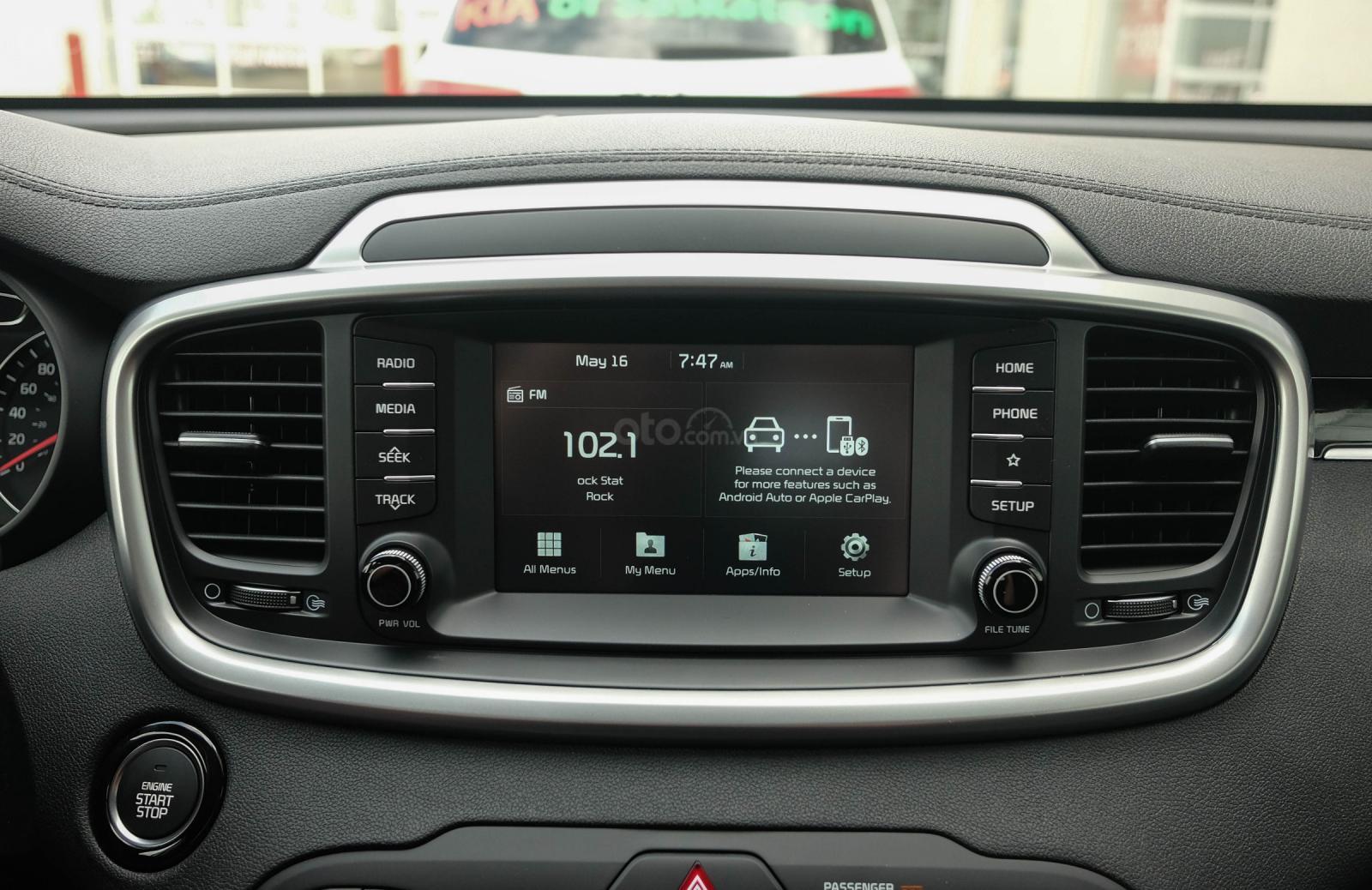 Đánh giá xe Kia Sorento ​2019 về màn hình thông tin giải trí - Tân tiến và hiện đại