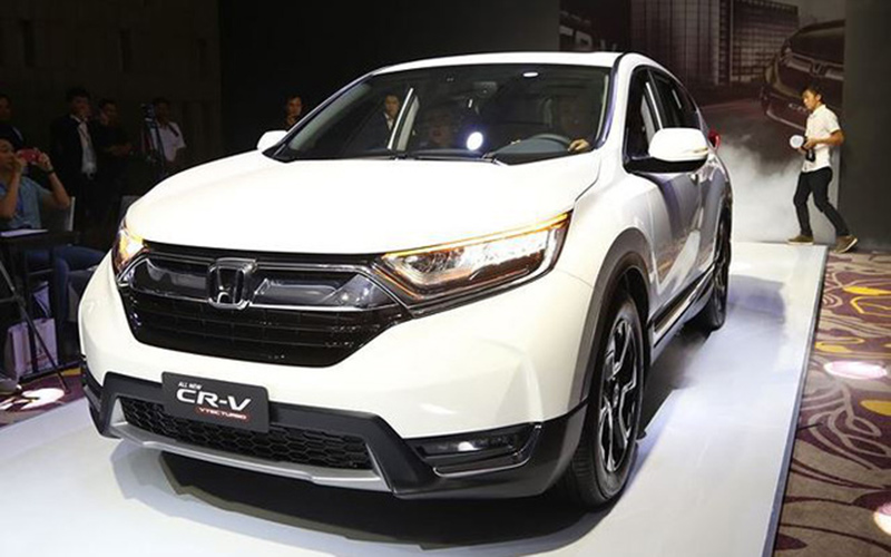 Honda CR-V màu trắng