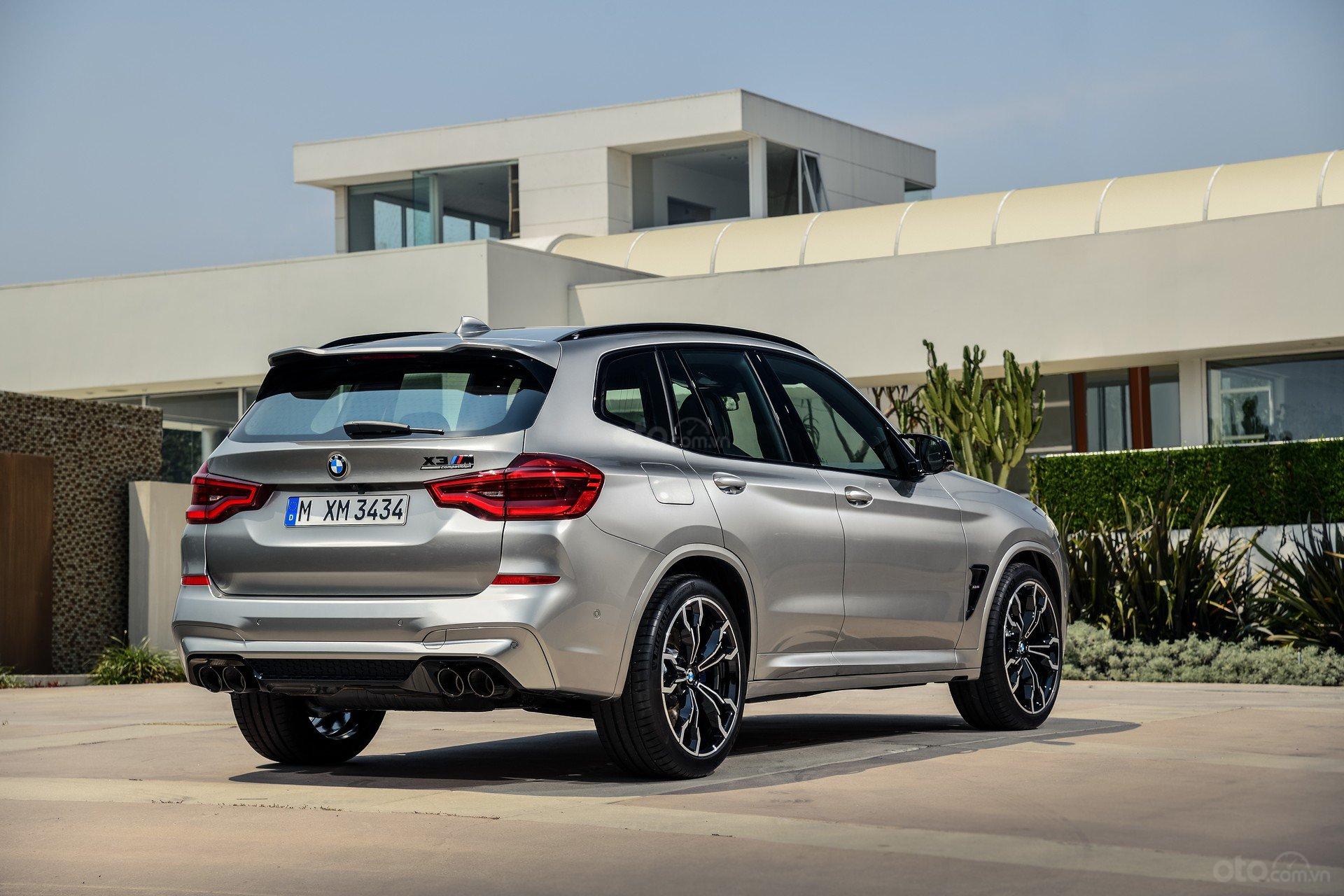 BMW X3 M 2020 đuôi xe