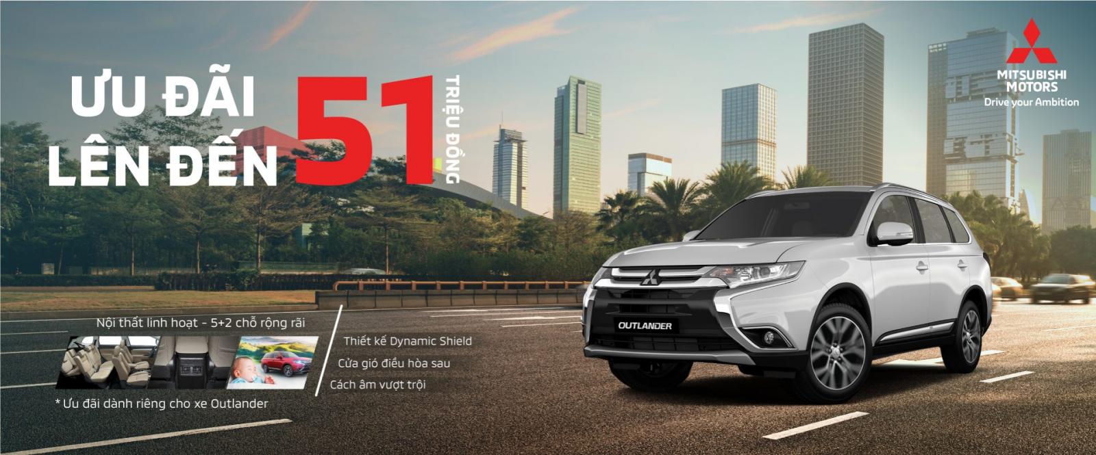 Khuyến mại tháng 3/2019 của Mitsubishi Việt Nam, Triton có quà, Outlander giảm giá a3