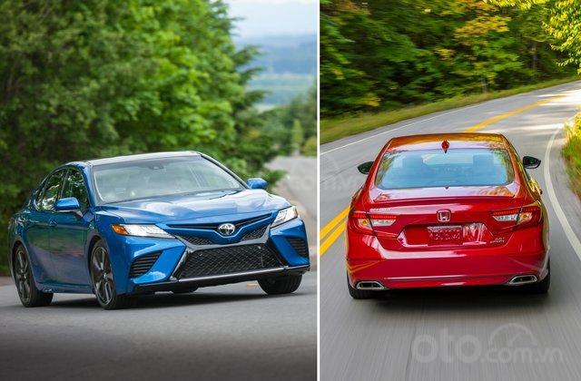 Toyota Camry vs Honda Accord.