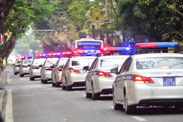 Đoàn xe Toyota Camry 