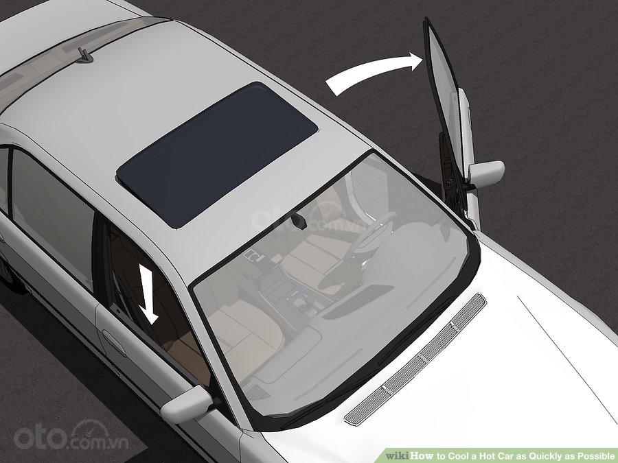 3 mẹo hạ nhiệt ô tô cấp tốc, đối phó cái nóng mùa hè - Chỉnh vị trí cửa xe và kính ô tô