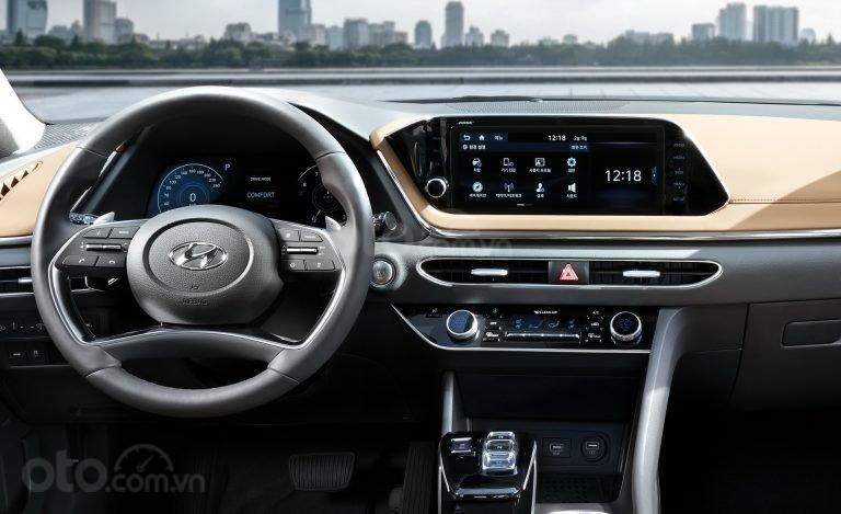 Ảnh nội thất Hyundai Sonata 2020​