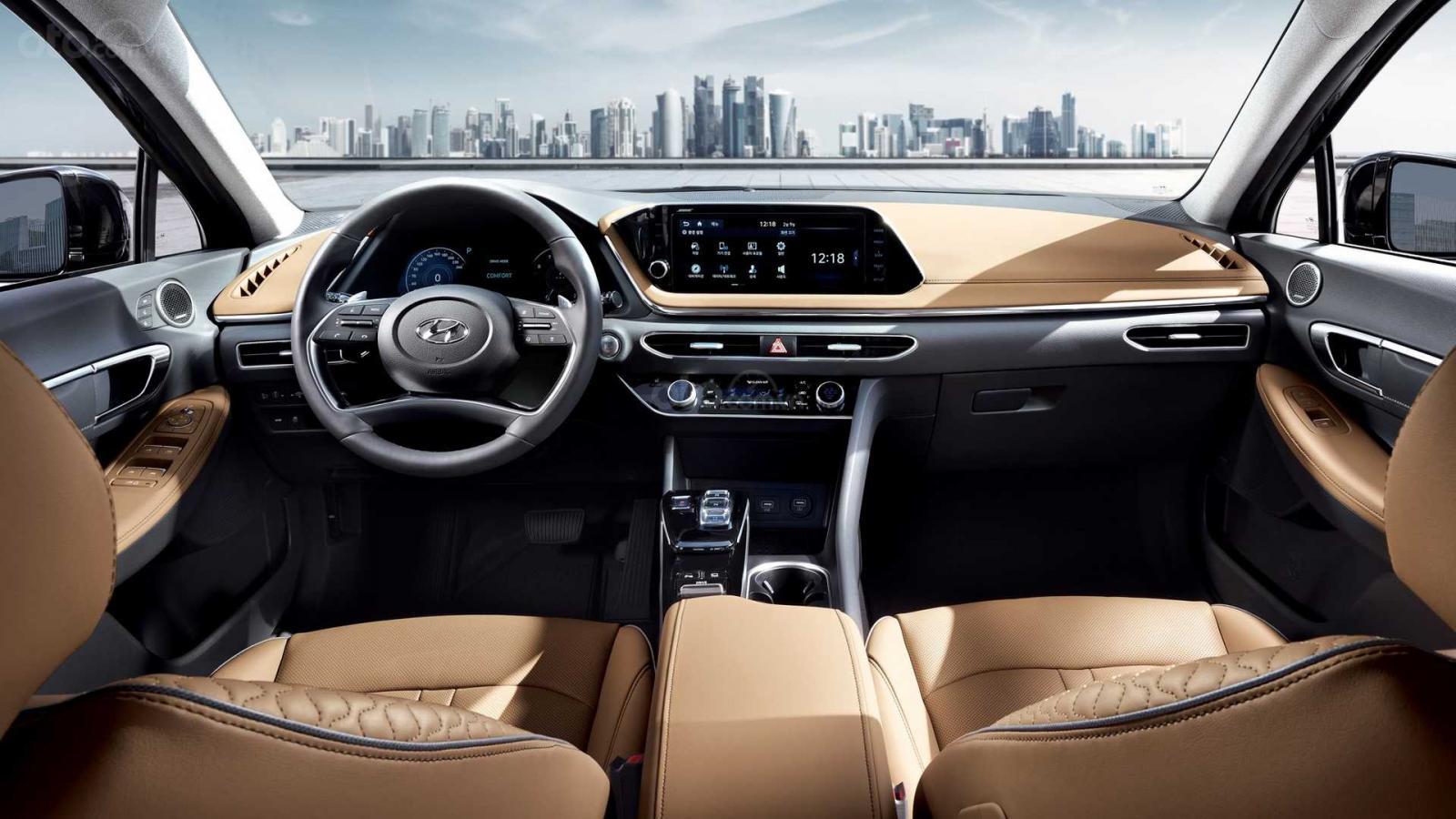 Ảnh nội thất Hyundai Sonata 2020 a6