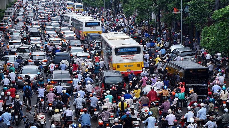 Xe máy không thể là nguyên nhân chính dẫn đến tình trạng ùn tắc giao thông tại Việt Nam a1