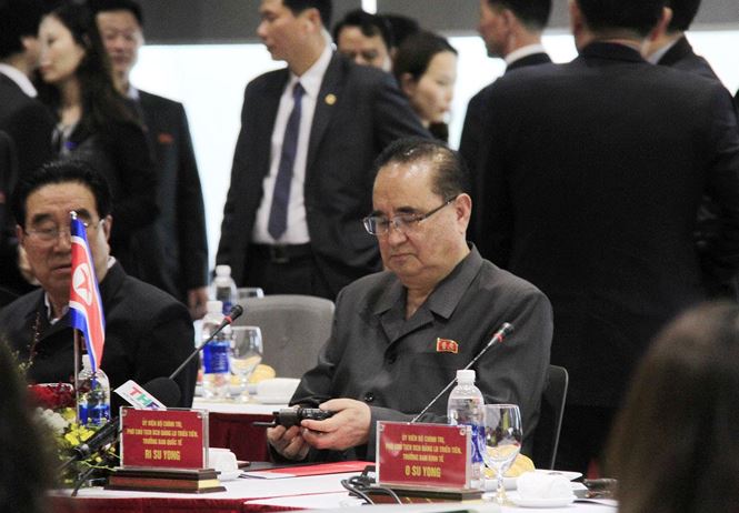 Phó Chủ tịch Đảng Lao động Triều Tiên Ri Su Yong 